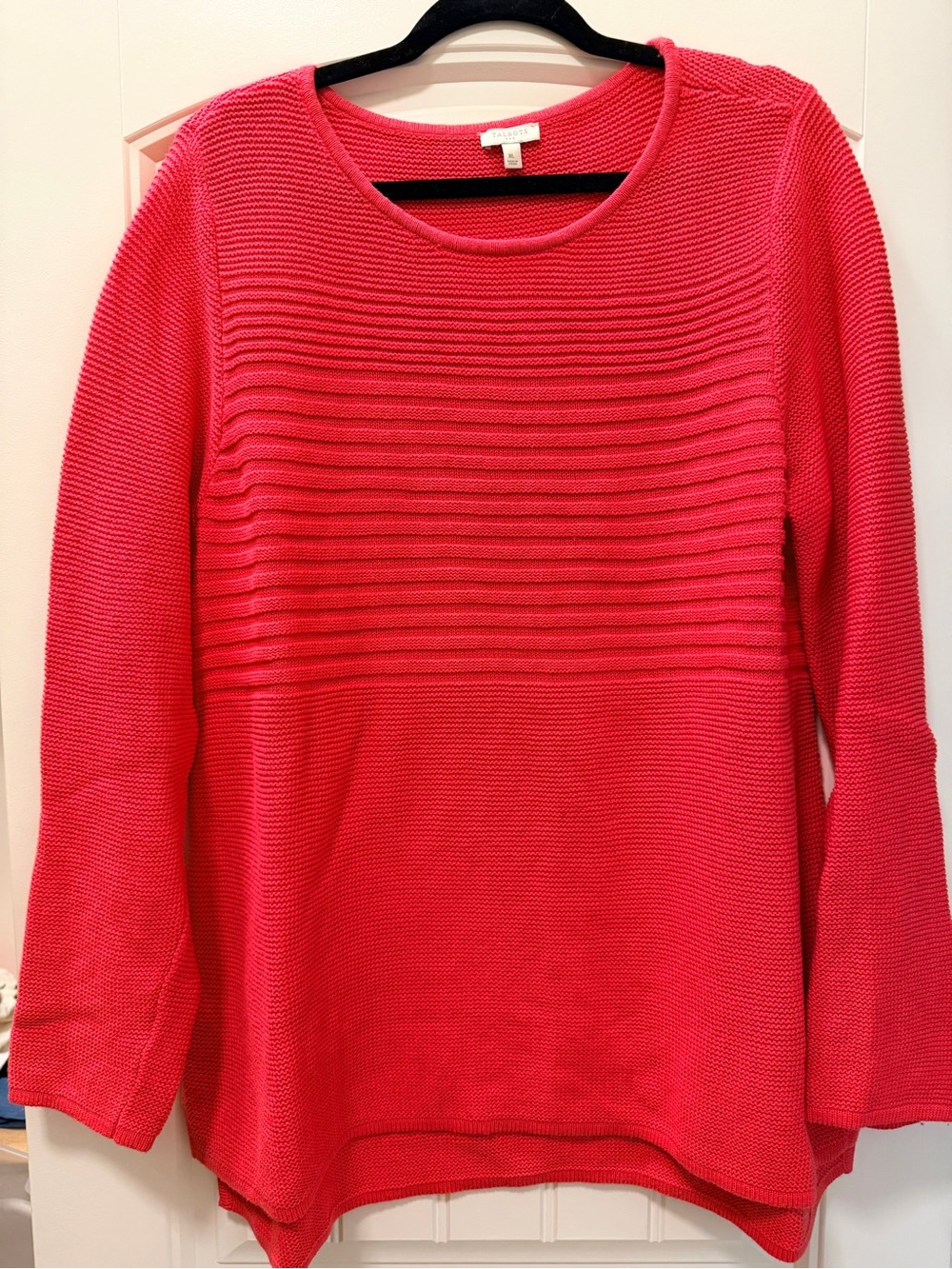 Talbots Coral Knit Sweater Top NWOT